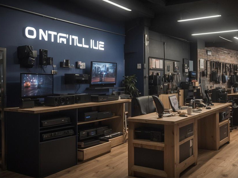 Ontarille is a store that sells electronics.
